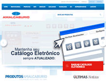 Tablet Screenshot of amalcaburio.com.br